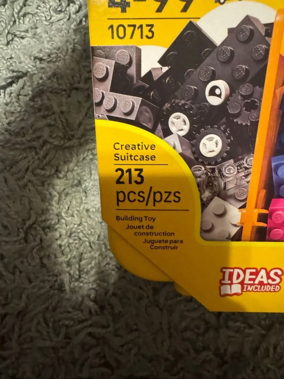 NWT LEGO Creative Suitcase- 213 pieces